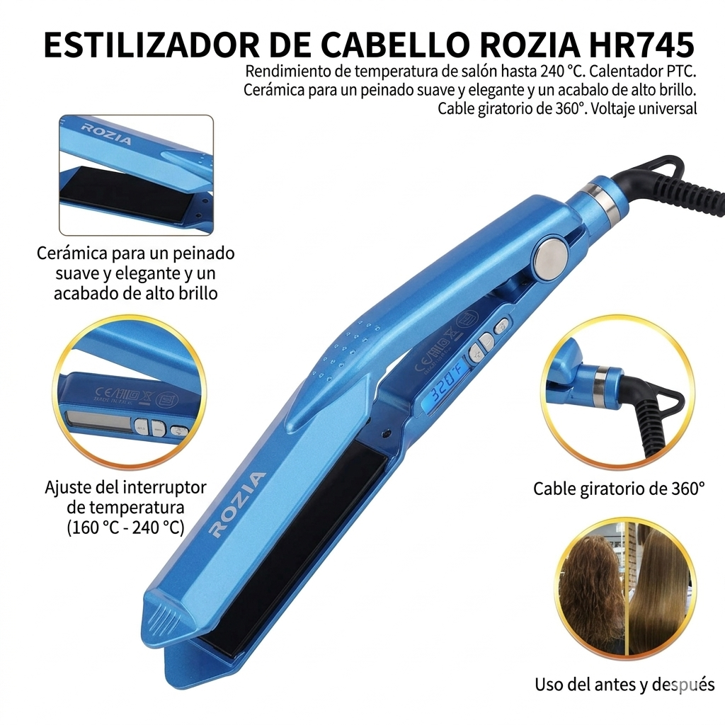 Plancha Rozia Profesional